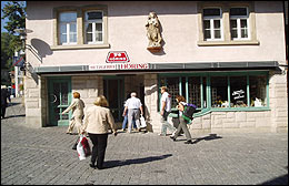 Die Filiale Metzgerei Höring am Bahnhof "HEUTE"