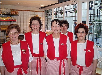 Das Verkaufs Team der Metzgerei Höring am Bahnhof